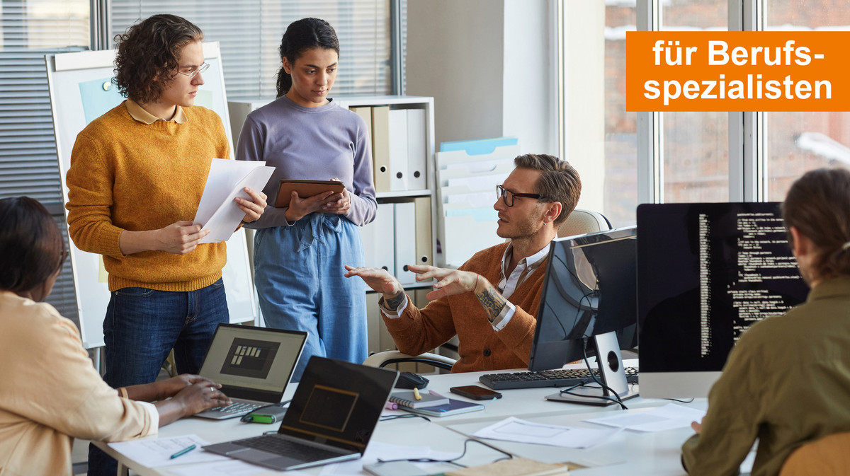 Infos Bachelor Professional in IT für Berufsspezialisten anfordern Informationen zum Lehrgang Bachelor Professional in IT für Berufsspezialisten per E-Mail anfordern